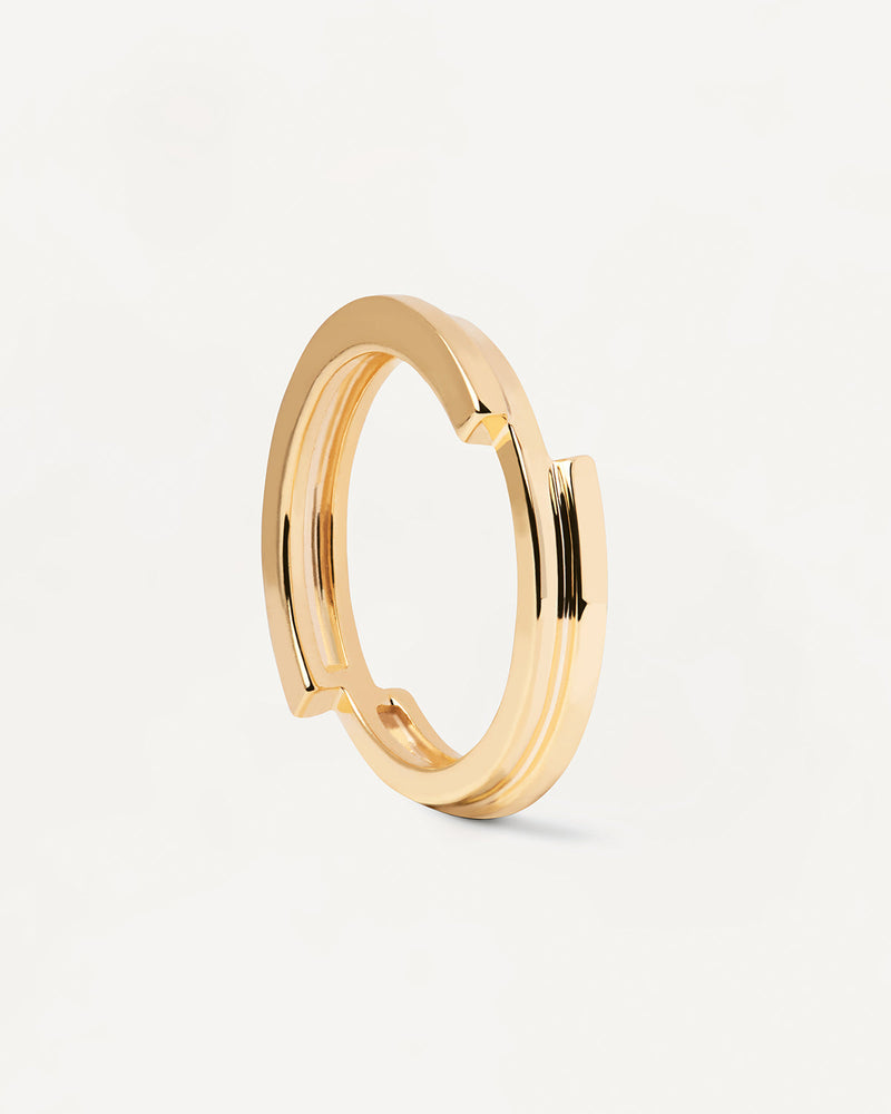 Genesis Ring - 
  
    Sterling Silver / 18K Gold plating
  
