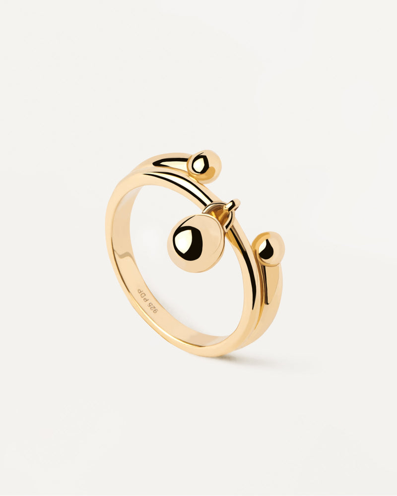 Berlin Ring - 
  
    Sterling Silver / 18K Gold plating
  
