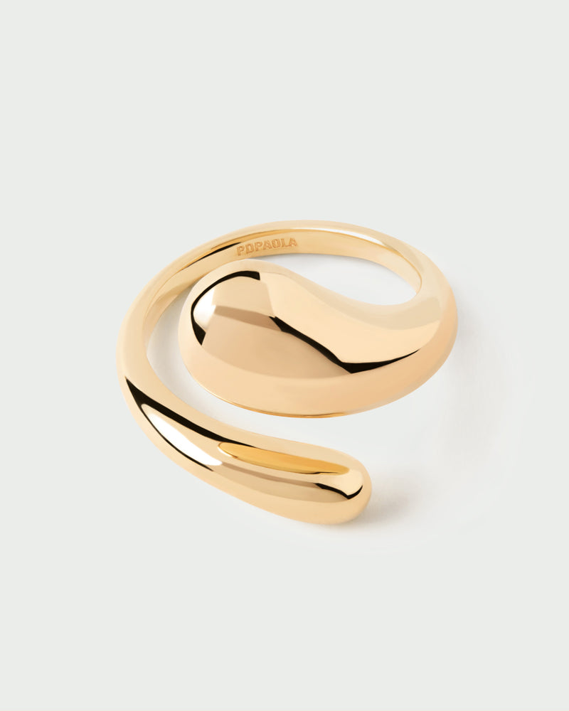 Anillo Orbit - 
  
    Plata de Ley / Baño de Oro 18K
  
