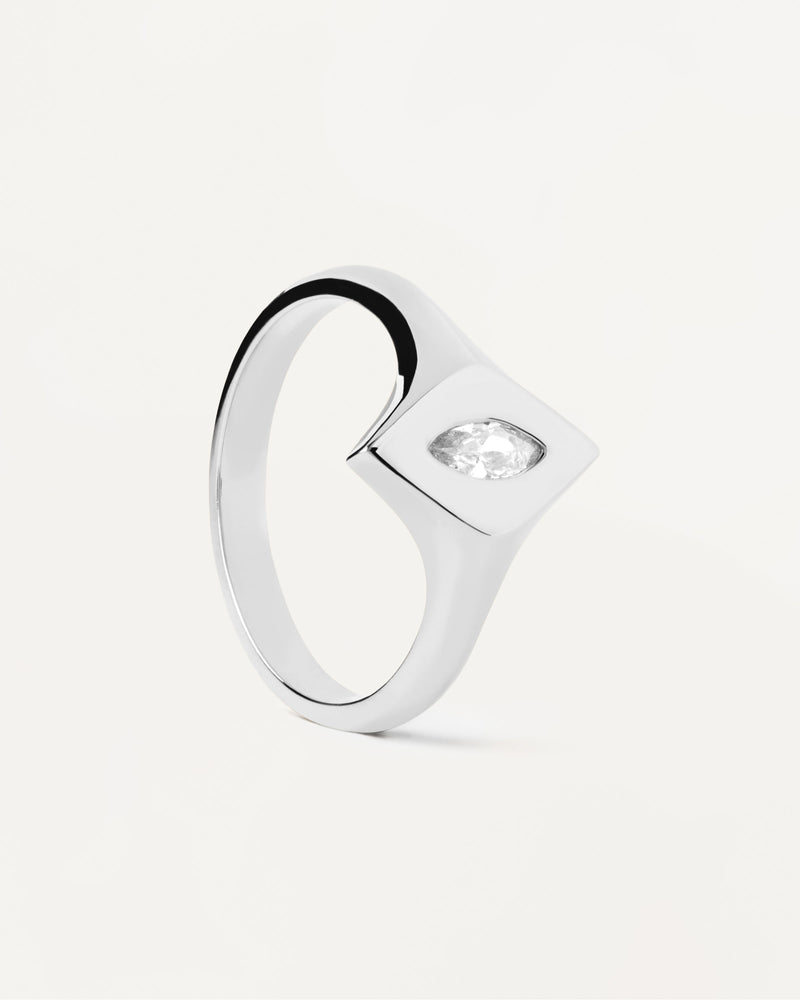 Anello Sigillo In Argento Kate - 
  
    Argento sterling
  
