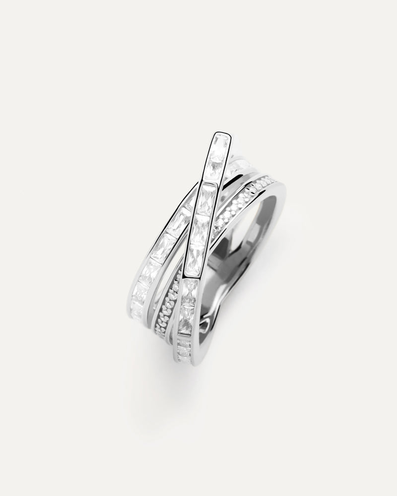 Bague en Argent Verona - 
  
    Argent massif
  
