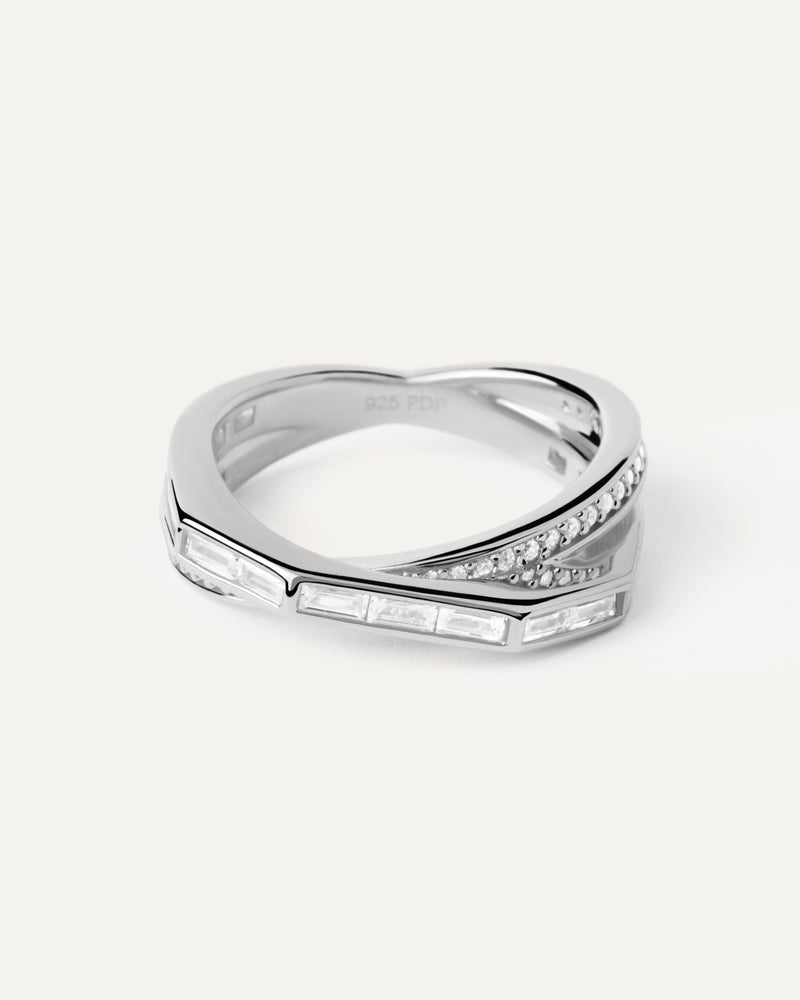 Bague en Argent Olivia - 
  
    Argent massif
  
