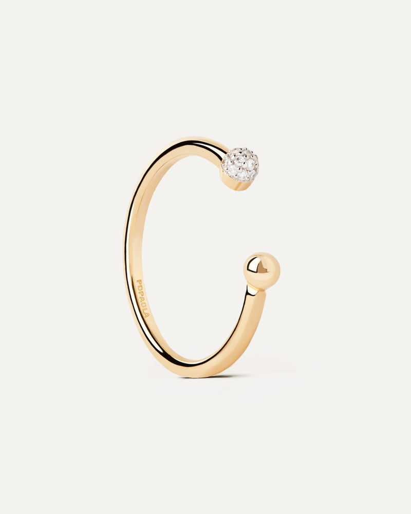 Diamonds and gold Clara ring - 
  
    18K Gold
  
