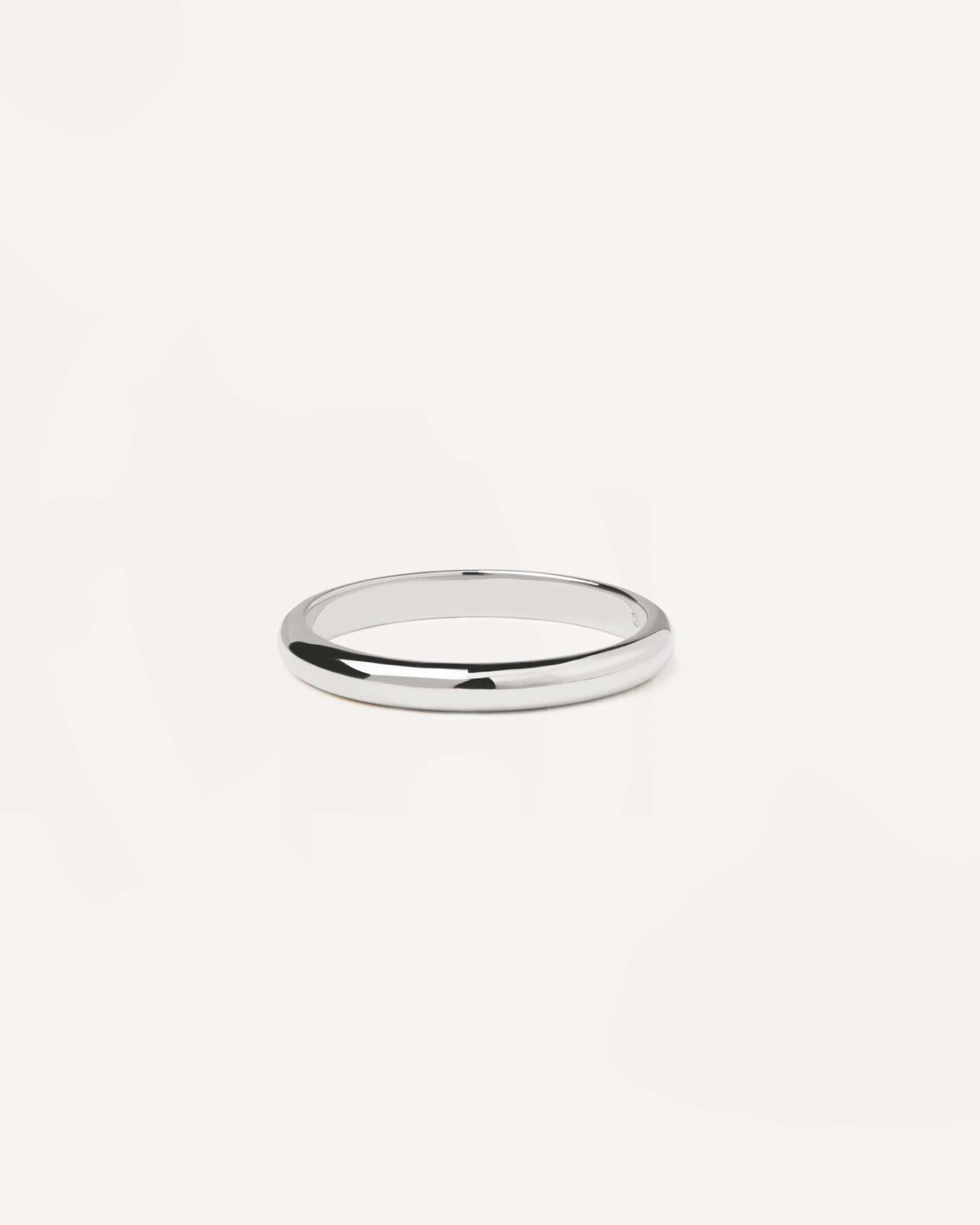 5mm Flat Court Wedding Band - White Gold – Callaghan Jewellers