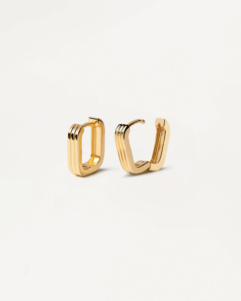 Nova Earrings - 
  
    Sterling Silver / 18K Gold plating
  
