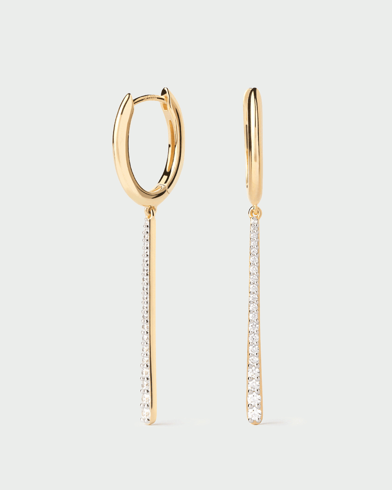 Olga hoops - 
  
    Sterling Silver / 18K Gold plating
  
