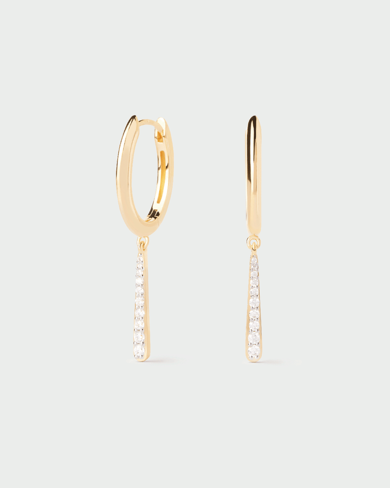 Olga mini hoops - 
  
    Sterling Silver / 18K Gold plating
  
