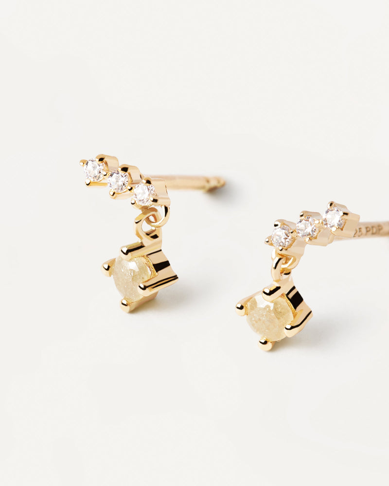 Pendientes Astrid - 
  
    Plata de Ley / Baño de Oro 18K
  
