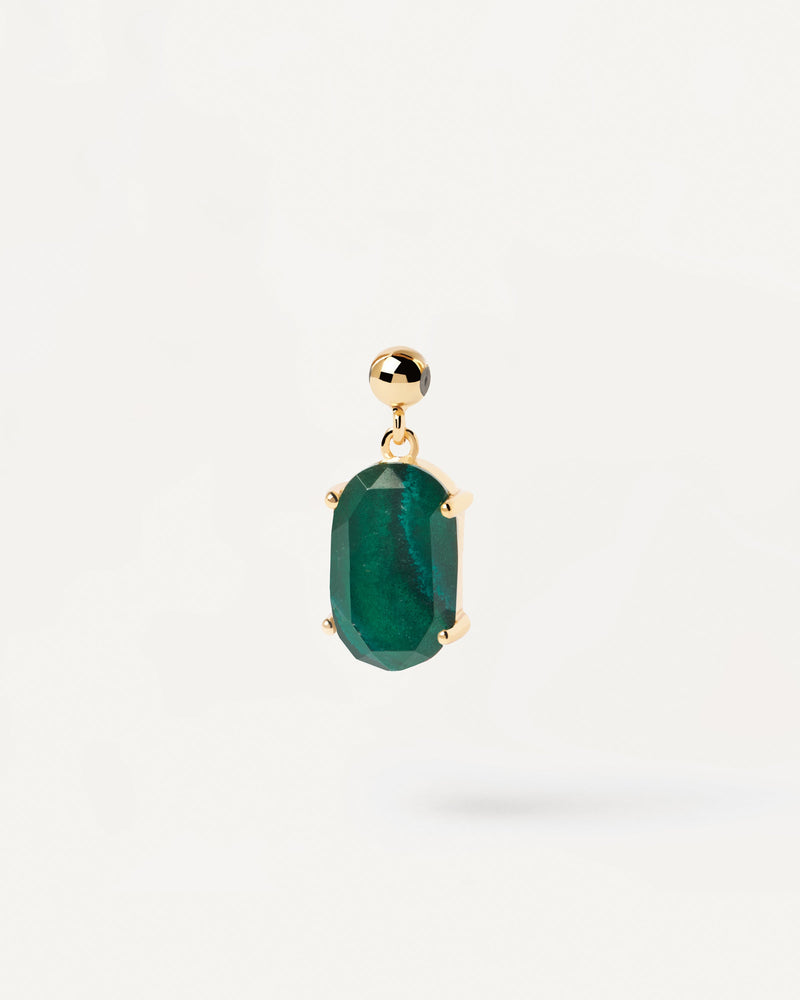 Charm Trasformazione in Malachite - 
  
    Argento sterling / Placcatura in Oro 18K
  
