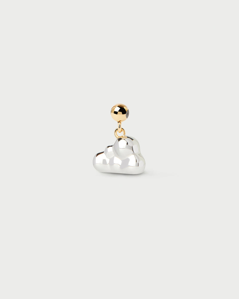 Charm Nuage - 
  
    Argent massif / Placage Or 18 Ct
  
