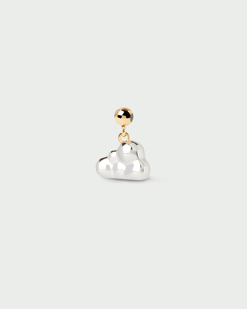 Cloud Charm - 
  
    Sterling Silver / 18K Gold plating
  

