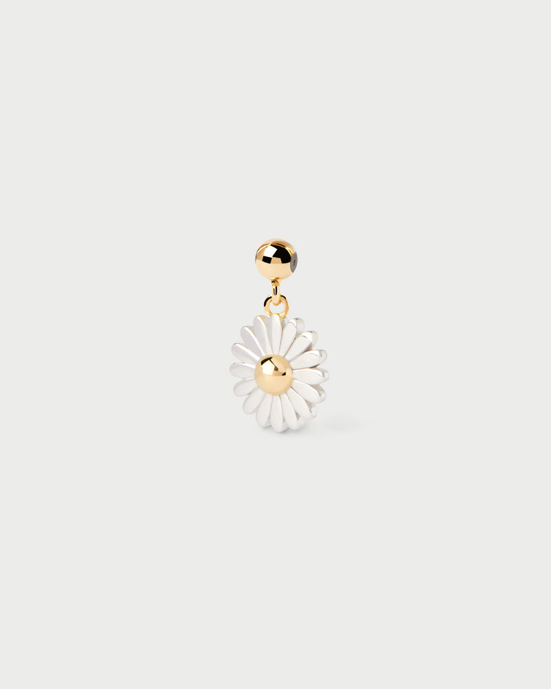 Daisy Charm - 
  
    Sterling Silber / 18K Goldplattierung
  
