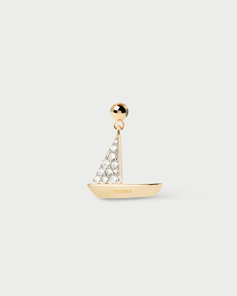 Charm Barca - 
  
    Argento sterling / Placcatura in Oro 18K
  
