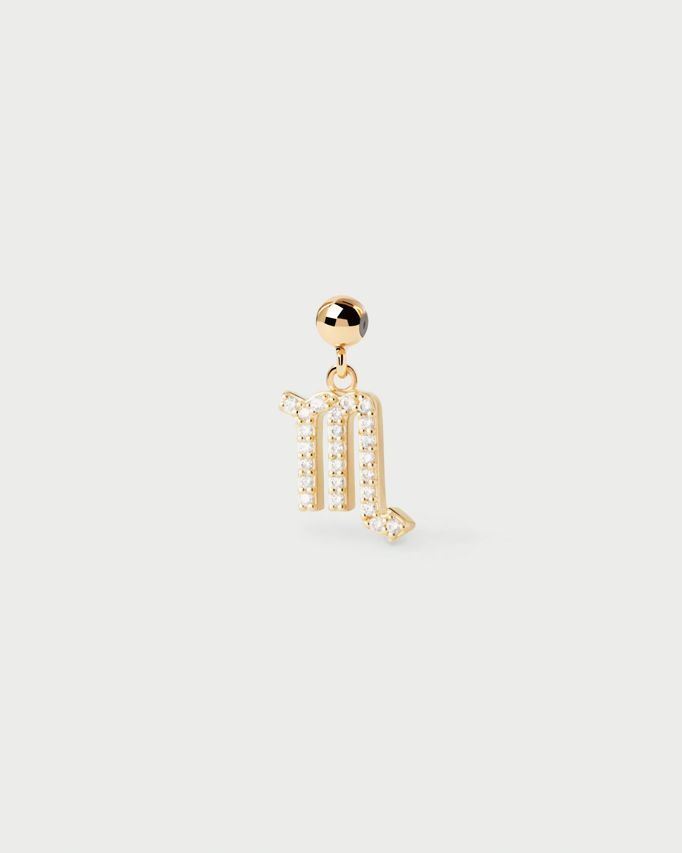 Scorpio Zodiac Charm Scorpio zodiac sign charm adorned with white zirconia to customize necklace or bracelet . Get the latest arrival from PDPAOLA. Place your order safely and get this Best Seller. Free Shipping.