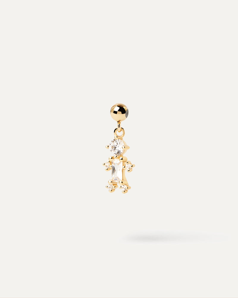 Mini Me Charm - 
  
    Sterling Silber / 18K Goldplattierung
  
