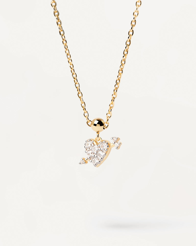 Mon Amour Charm - 
  
    Sterling Silver / 18K Gold plating
  
