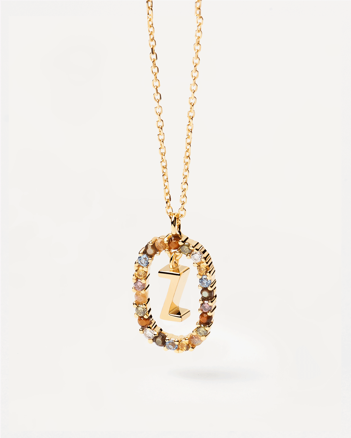 Letter Z Necklace - 
  
    Sterling Silver / 18K Gold plating
  
