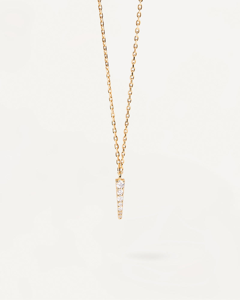 Peak Necklace - 
  
    Sterling Silver / 18K Gold plating
  
