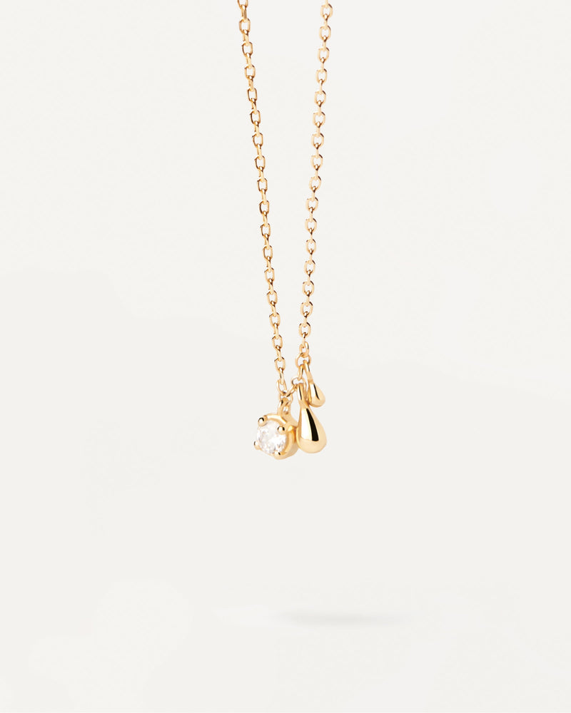 Water Necklace - 
  
    Sterling Silver / 18K Gold plating
  
