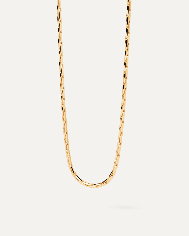 Boston Chain Necklace - 
  
    Sterling Silver / 18K Gold plating
  
