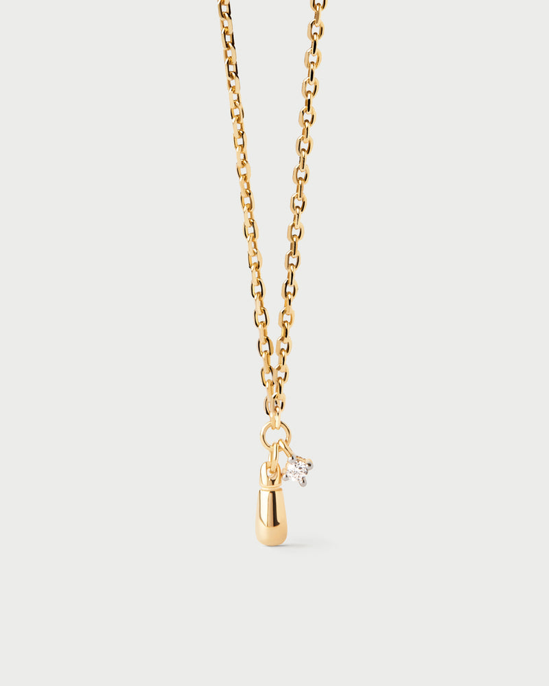 Kira necklace - 
  
    Sterling Silver / 18K Gold plating
  
