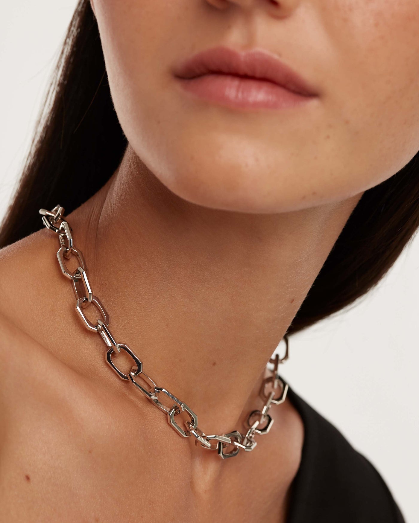 【R.ALAGAN】SMALL HEAVY CHAIN NECKLACE
