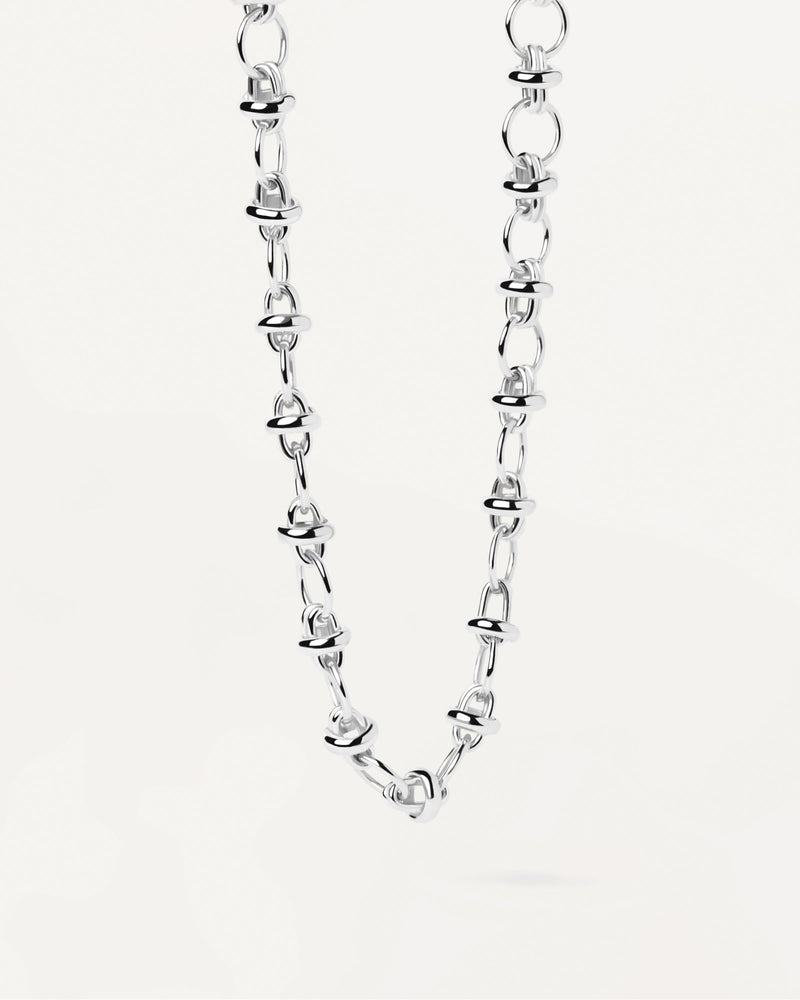 Collana a Catena in Argento Meraki - 
  
    Argento sterling
  
