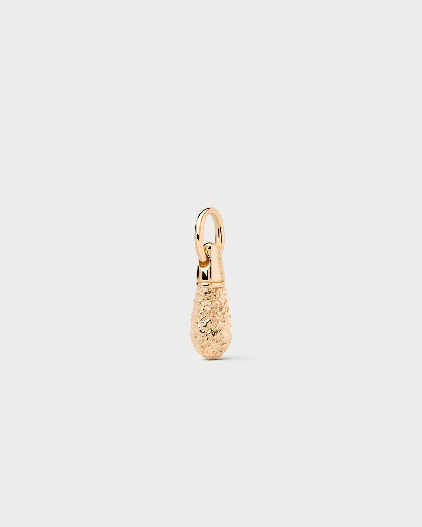 Popcorn Drop pendant 
  
    Sterling Silver / 18K Gold plating
  
