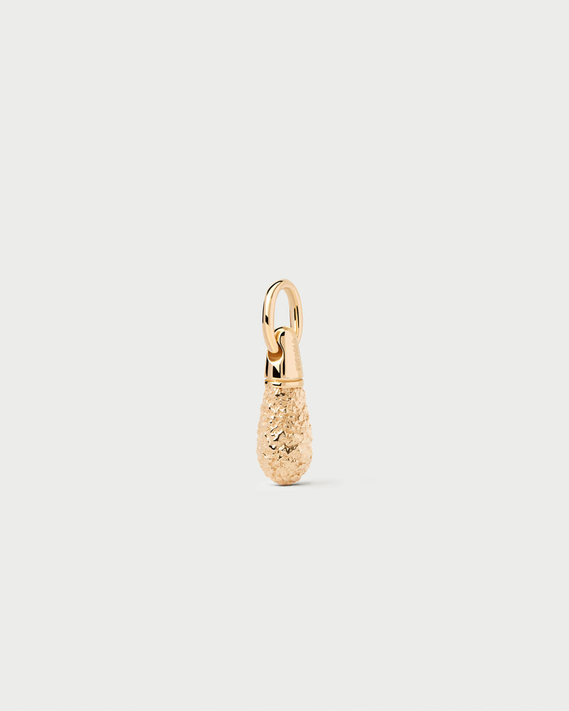 Popcorn Drop pendant - 
  
    Sterling Silver / 18K Gold plating
  
