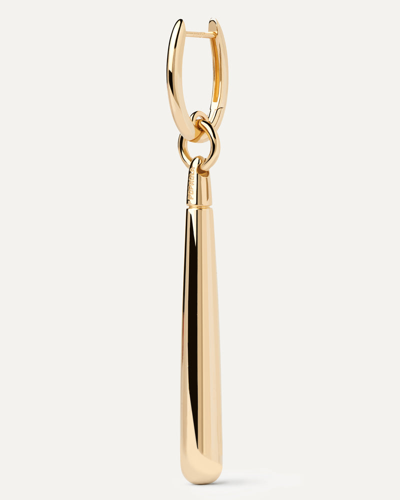 Supreme Jupiter Single Hoop - 
  
    Sterling Silver / 18K Gold plating
  
