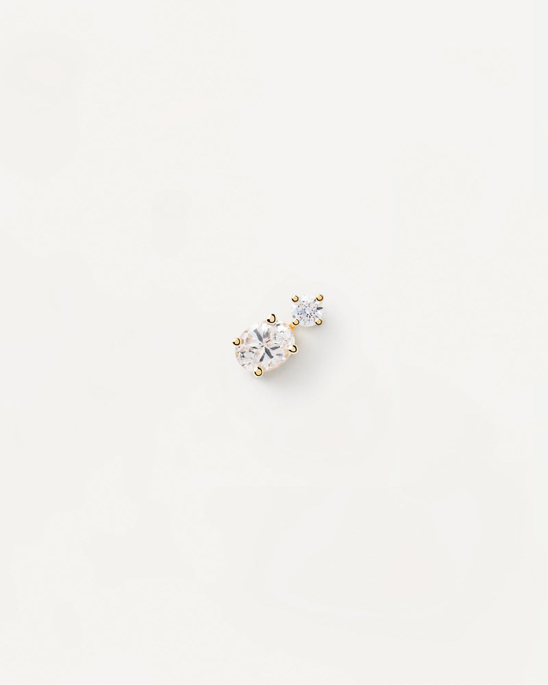 Piercing orecchio Nikita - 
  
    Argento sterling / Placcatura in Oro 18K
  
