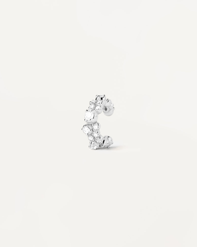 Ear Cuff En Argent Bubble - 
  
    Argent massif
  
