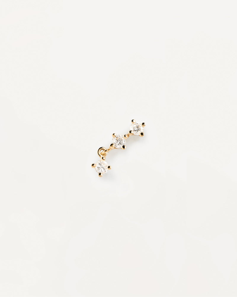 Diamonds and gold Isabella Single Earring - 
  
    18K Gold
  
