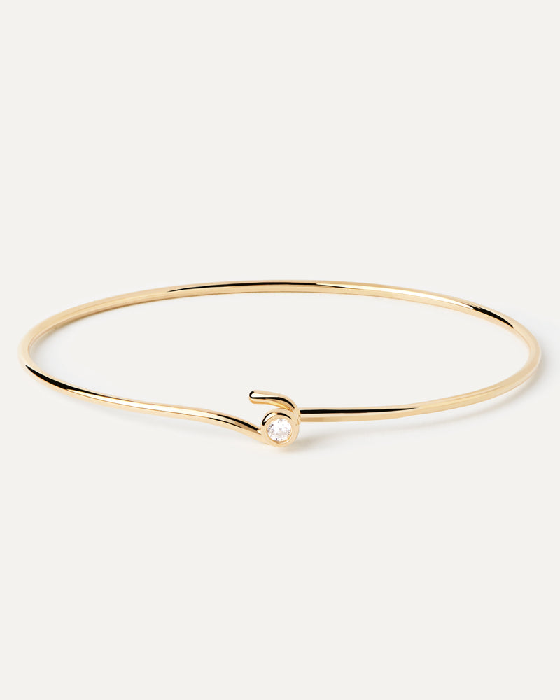 Siena Bangle - 
  
    Sterling Silver / 18K Gold plating
  
