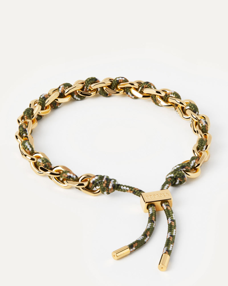 Cottage Rope and Chain Bracelet - 
  
    Brass / 18K Gold plating
  
