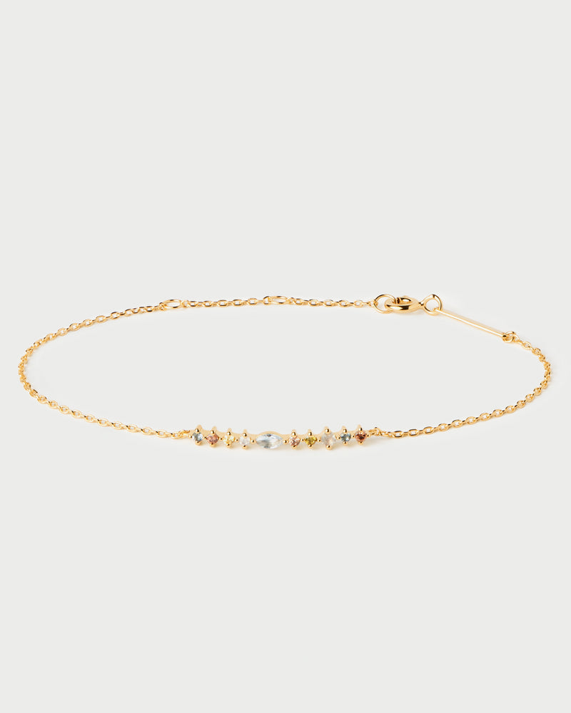 Lotus bracelet - 
  
    Sterling Silver / 18K Gold plating
  
