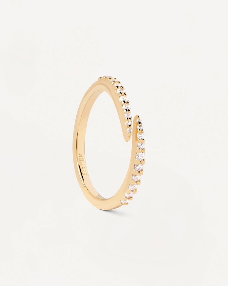 Embrace Ring - 
  
    Sterling Silver / 18K Gold plating
  
