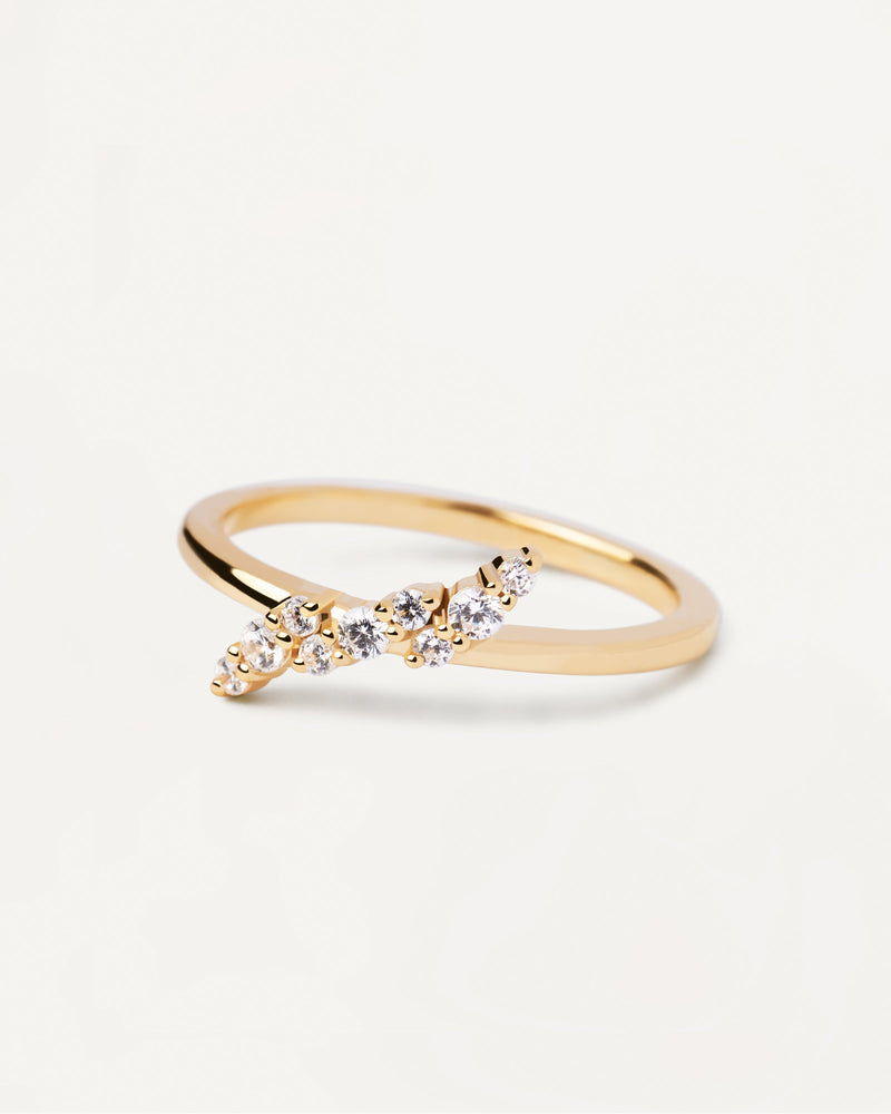 Natura Ring - 
  
    Sterling Silver / 18K Gold plating
  
