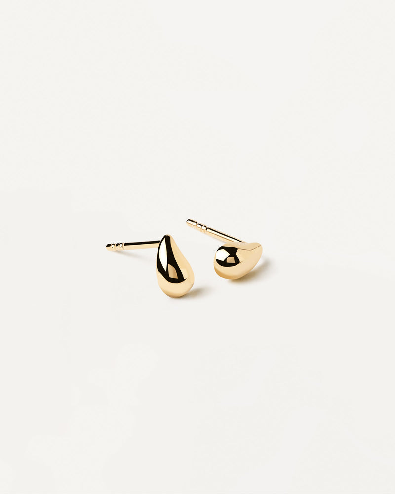 Orecchini Drop - 
  
    Argento sterling / Placcatura in Oro 18K
  
