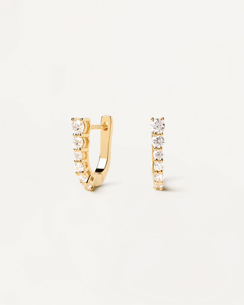 Pendientes Rise - 
  
    Plata de Ley / Baño de Oro 18K
  
