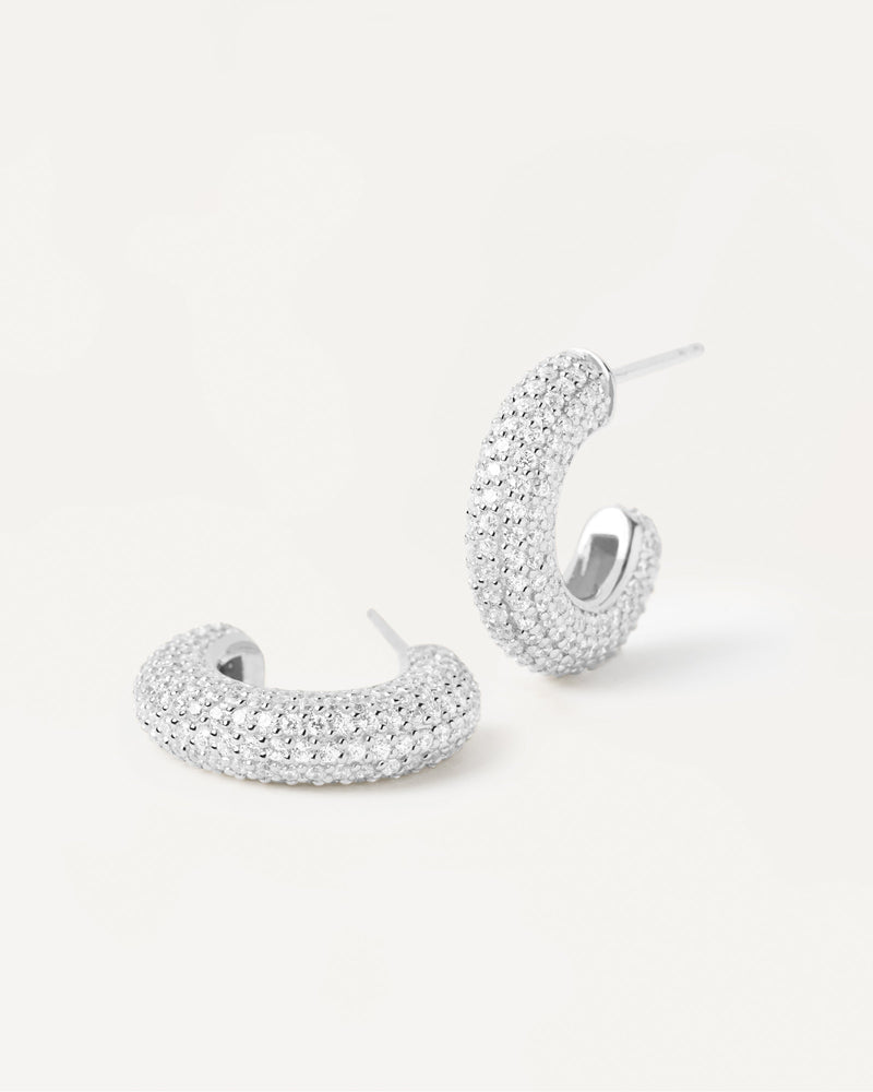 Boucles d'Oreilles en Argent King - 
  
    Argent massif
  
