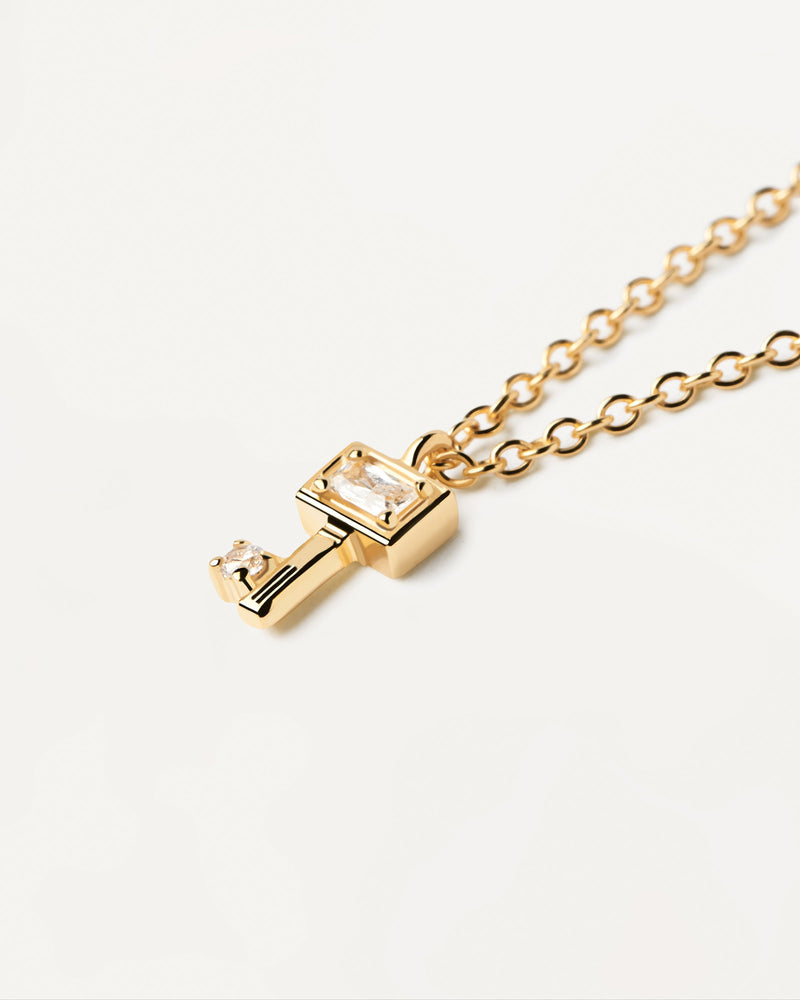 Key Necklace - 
  
    Sterling Silver / 18K Gold plating
  
