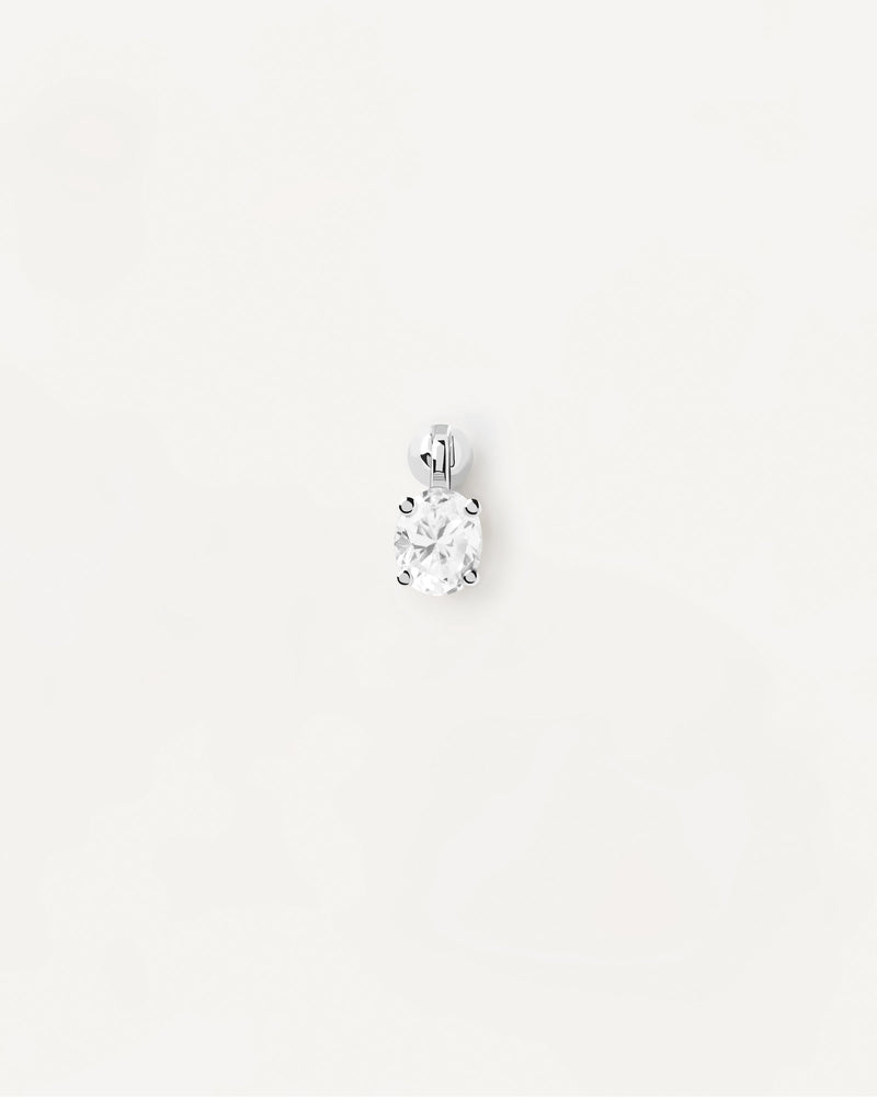 Gia Single Silver Earring - 
  
    Sterling Silver
  
