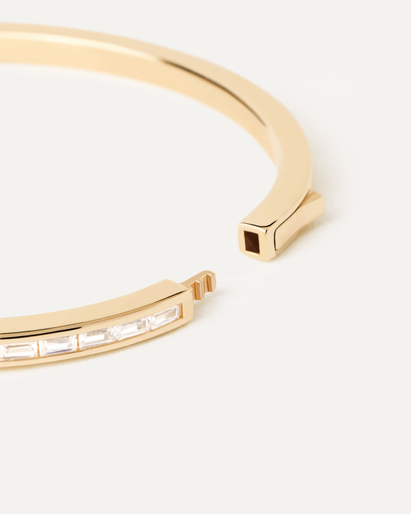 Viena Bangle - 
  
    Sterling Silver / 18K Gold plating
  
