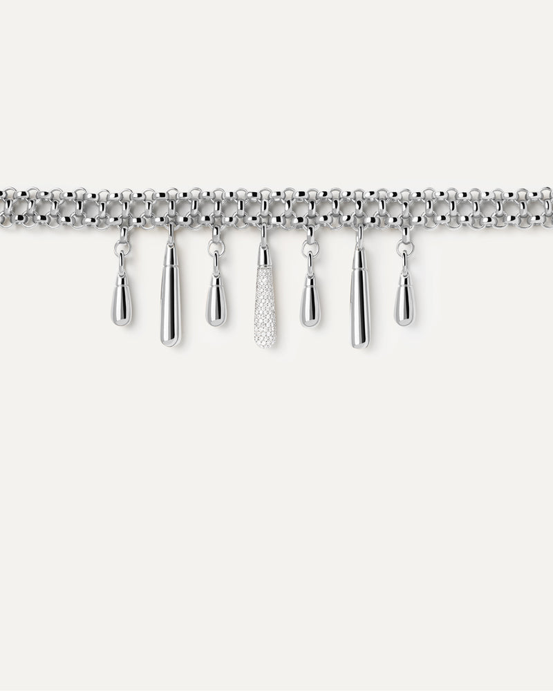 Jelly Silver Choker Necklace - 
  
    Sterling Silver
  
