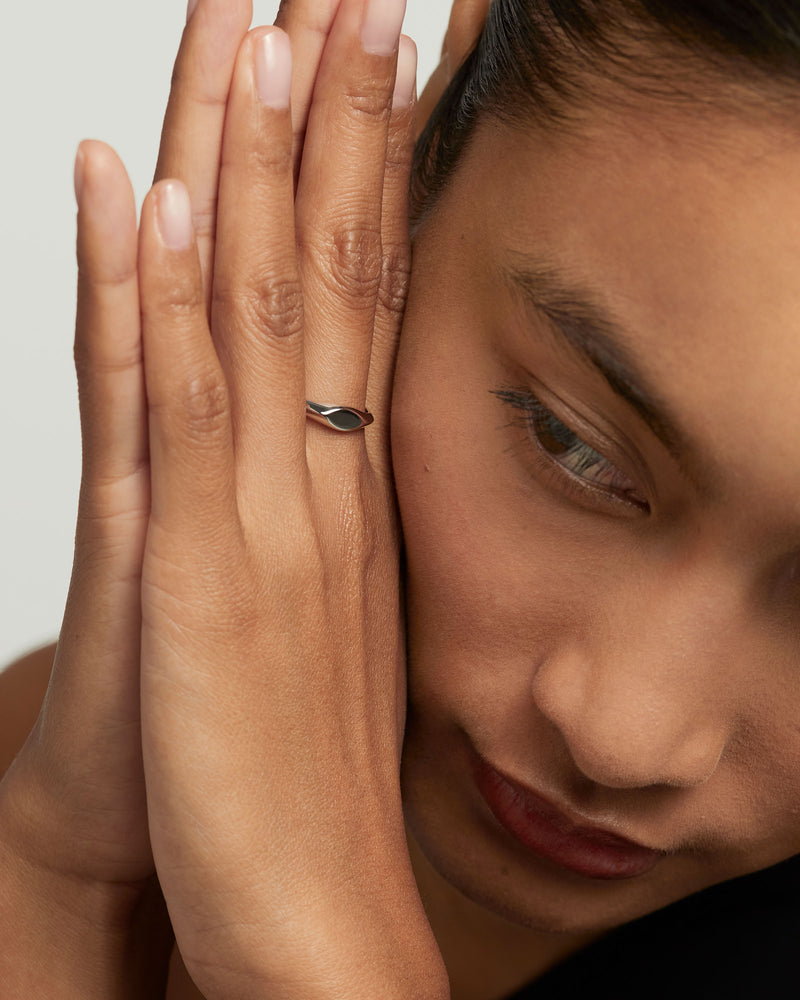 Duke Stamp Silver Ring - 
  
    Sterling Silver
  
