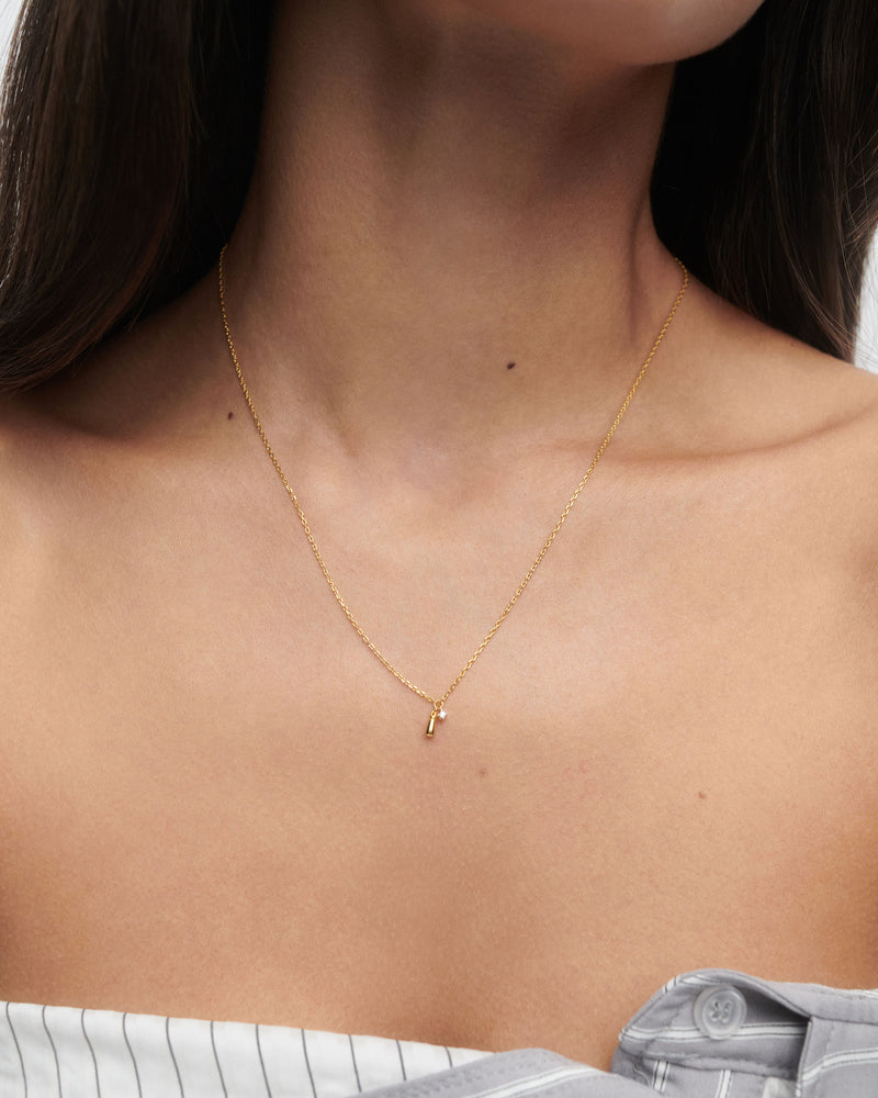 Kira necklace - 
  
    Sterling Silver / 18K Gold plating
  
