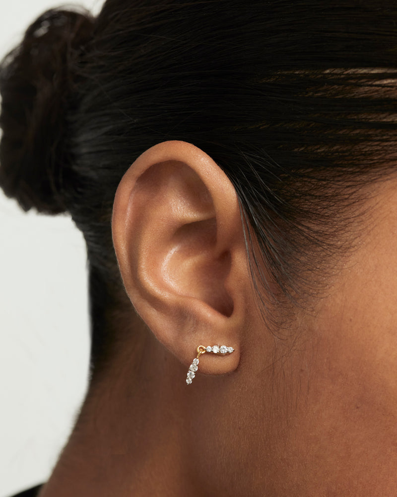 Piercing oreja Spice - 
  
    Plata de Ley / Baño de Oro 18K
  
