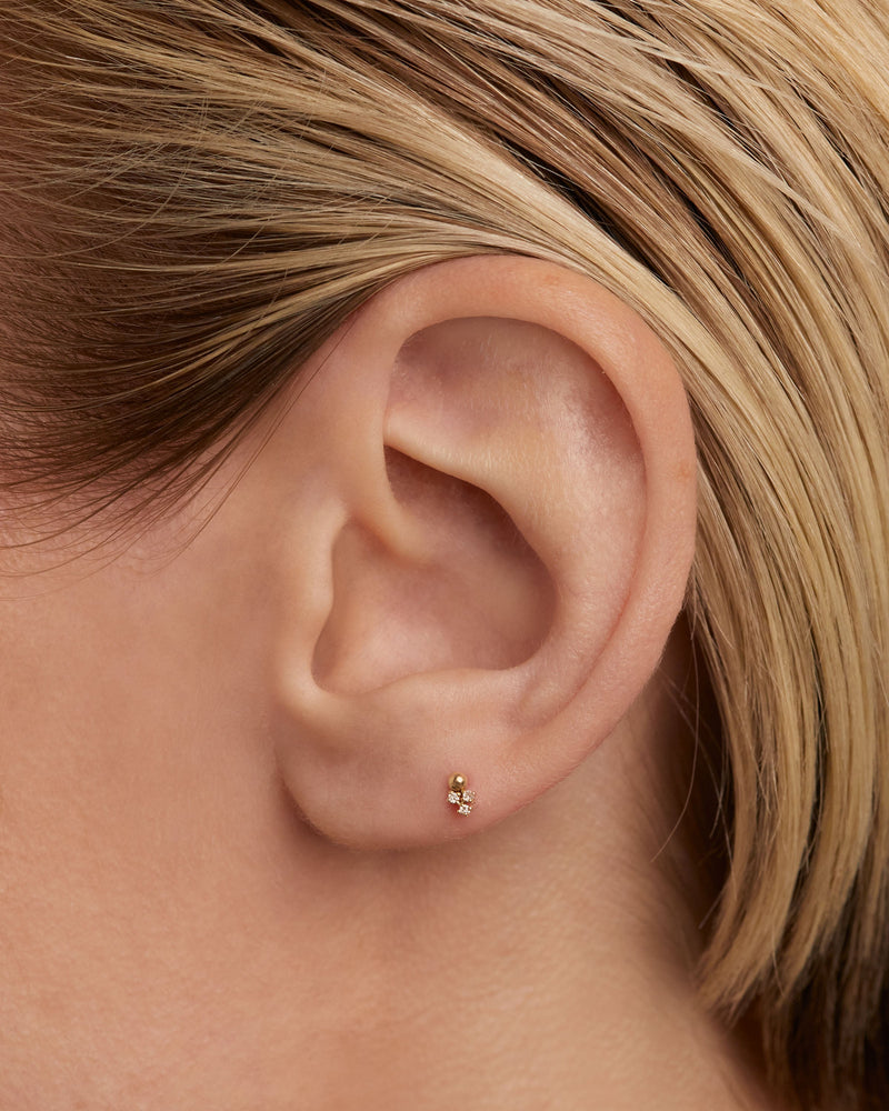 Piercing oreja de Diamantes Y oro Blake - 
  
    Oro 18K
  
