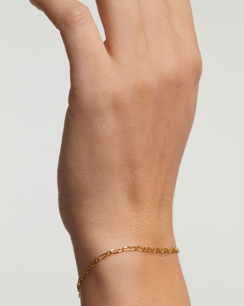 Adele Chain Bracelet - 
  
    Sterling Silver / 18K Gold plating
  
